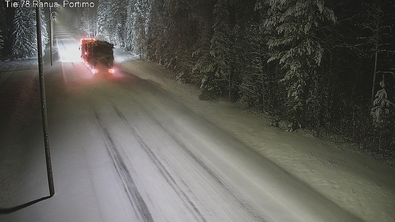Weather Camera Image Väg 78_Ranua, Portimo, Ranua, Lappi