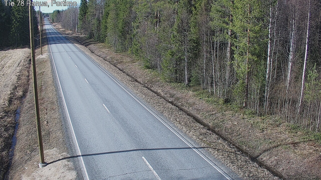 Kelikamerat Kuva Tie 78_Ranua, Portimo, Ranua, Lappi
