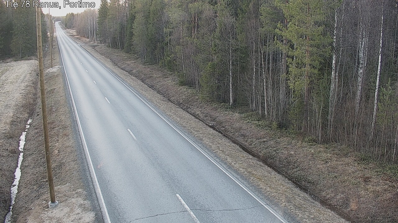 Kelikamerat Kuva Tie 78_Ranua, Portimo, Ranua, Lappi