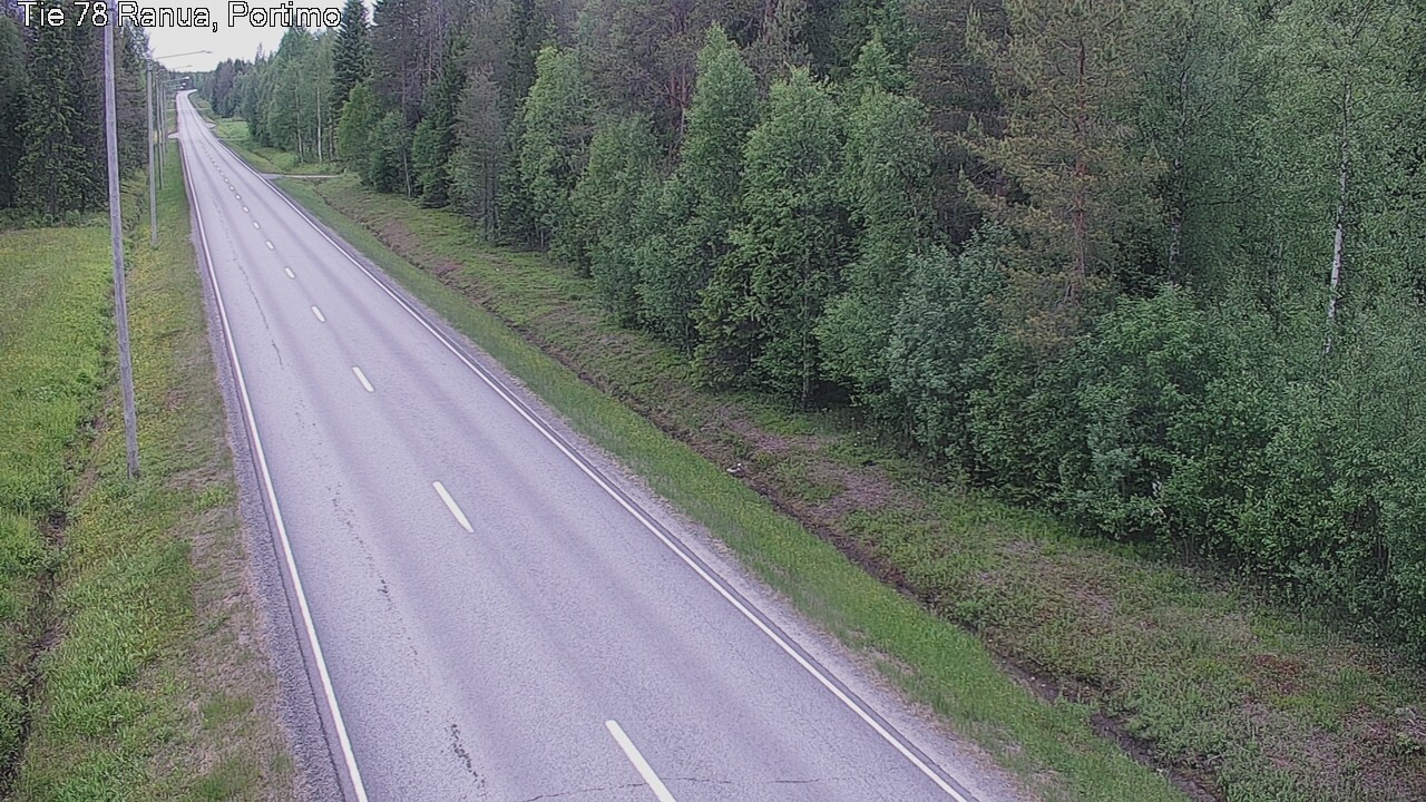 Weather Camera Image Road 78_Ranua, Portimo, Ranua, Lappi