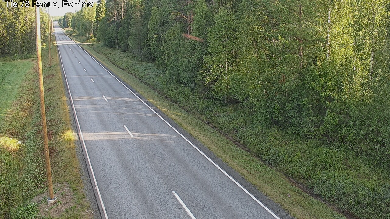 Weather Camera Image Road 78_Ranua, Portimo, Ranua, Lappi