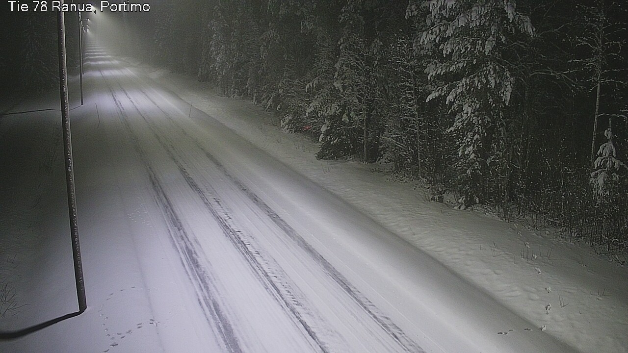 Weather Camera Image Väg 78_Ranua, Portimo, Ranua, Lappi