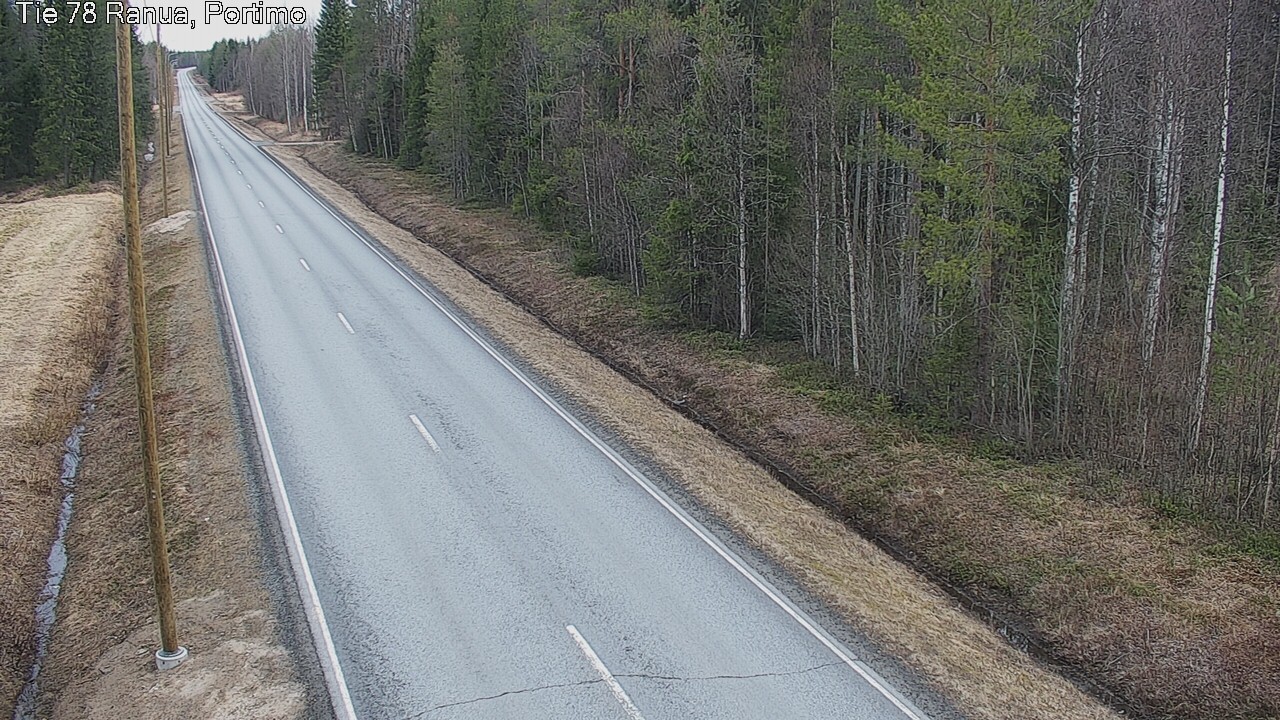 Kelikamerat Kuva Tie 78_Ranua, Portimo, Ranua, Lappi
