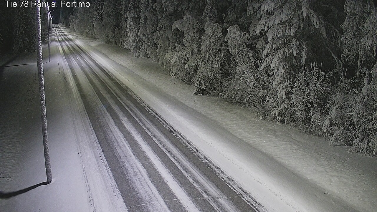 Kelikamerat Kuva Tie 78_Ranua, Portimo, Ranua, Lappi