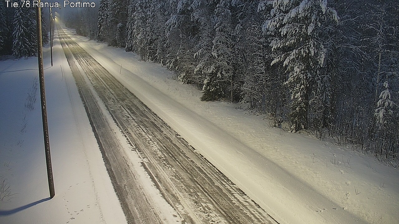 Weather Camera Image Road 78_Ranua, Portimo, Ranua, Lappi