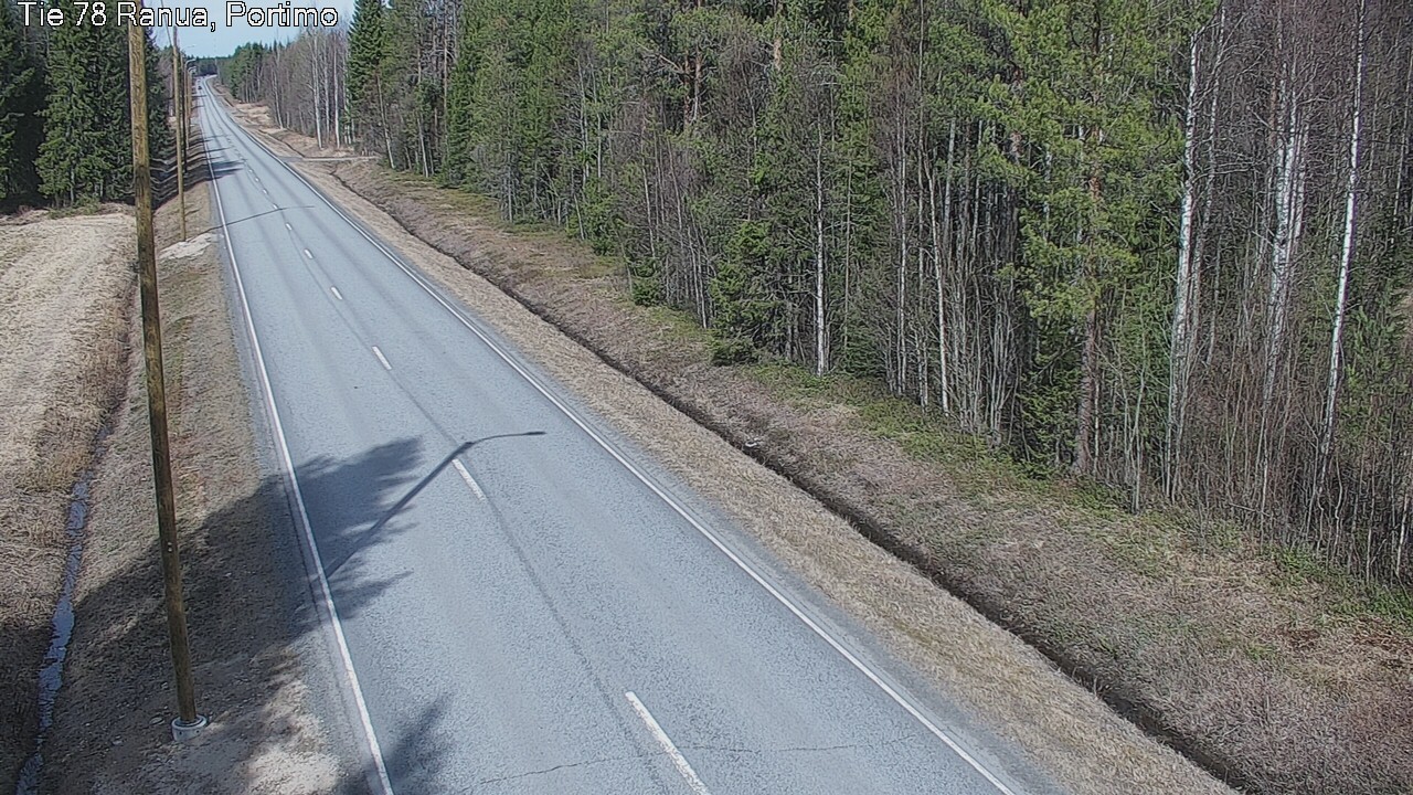 Kelikamerat Kuva Tie 78_Ranua, Portimo, Ranua, Lappi