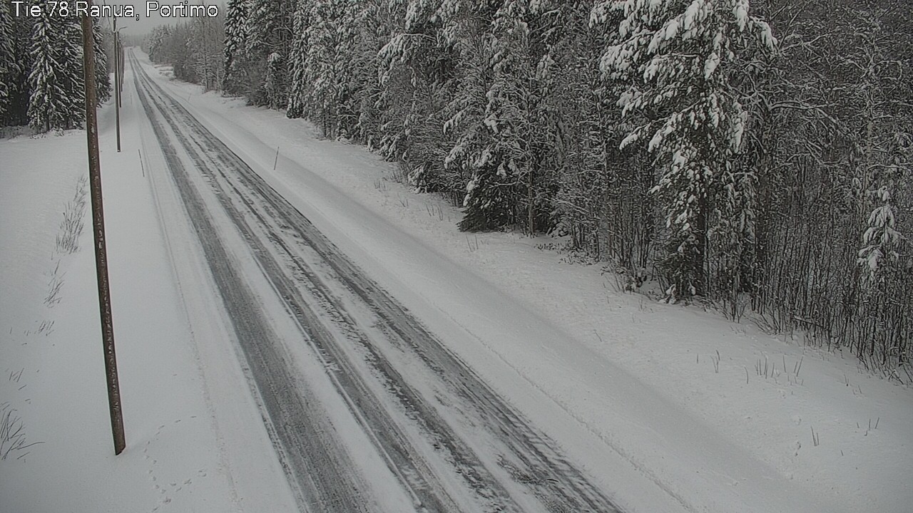 Weather Camera Image Väg 78_Ranua, Portimo, Ranua, Lappi