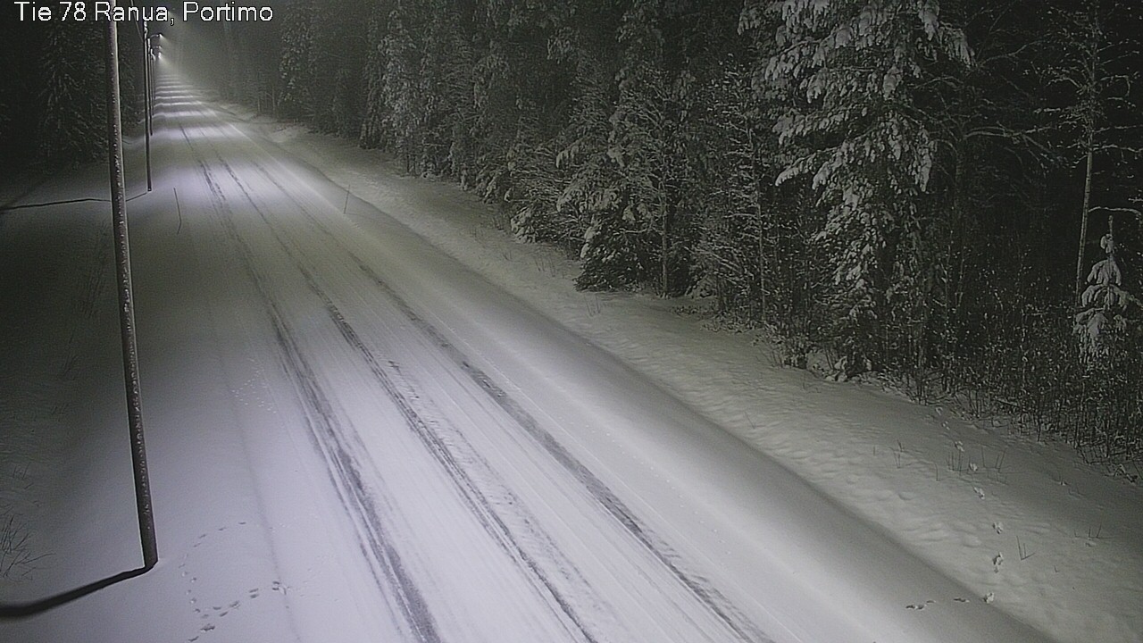 Weather Camera Image Väg 78_Ranua, Portimo, Ranua, Lappi