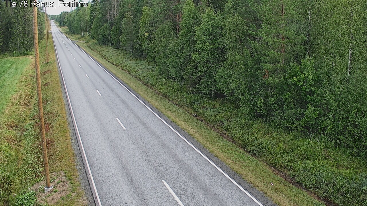 Weather Camera Image Road 78_Ranua, Portimo, Ranua, Lappi