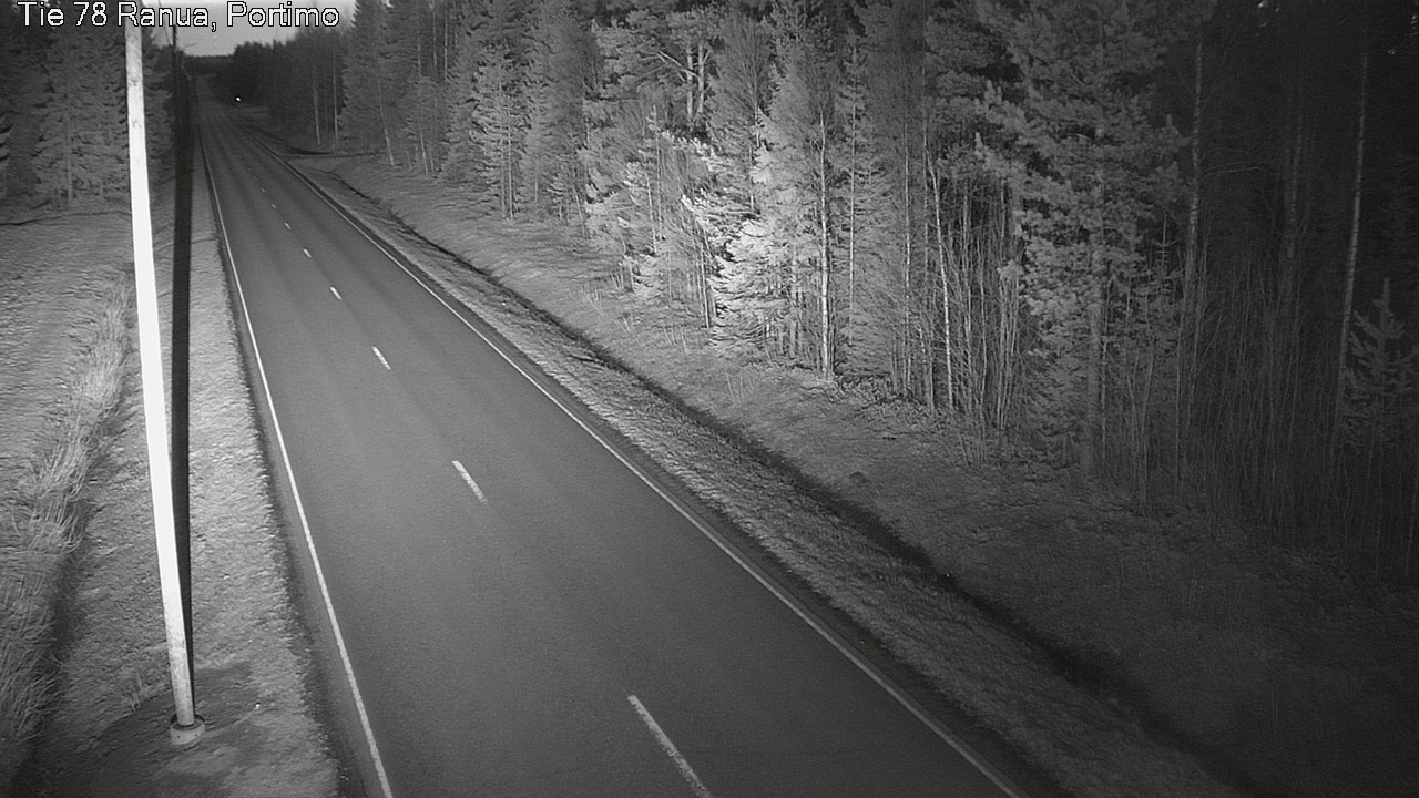 Weather Camera Image Road 78_Ranua, Portimo, Ranua, Lappi