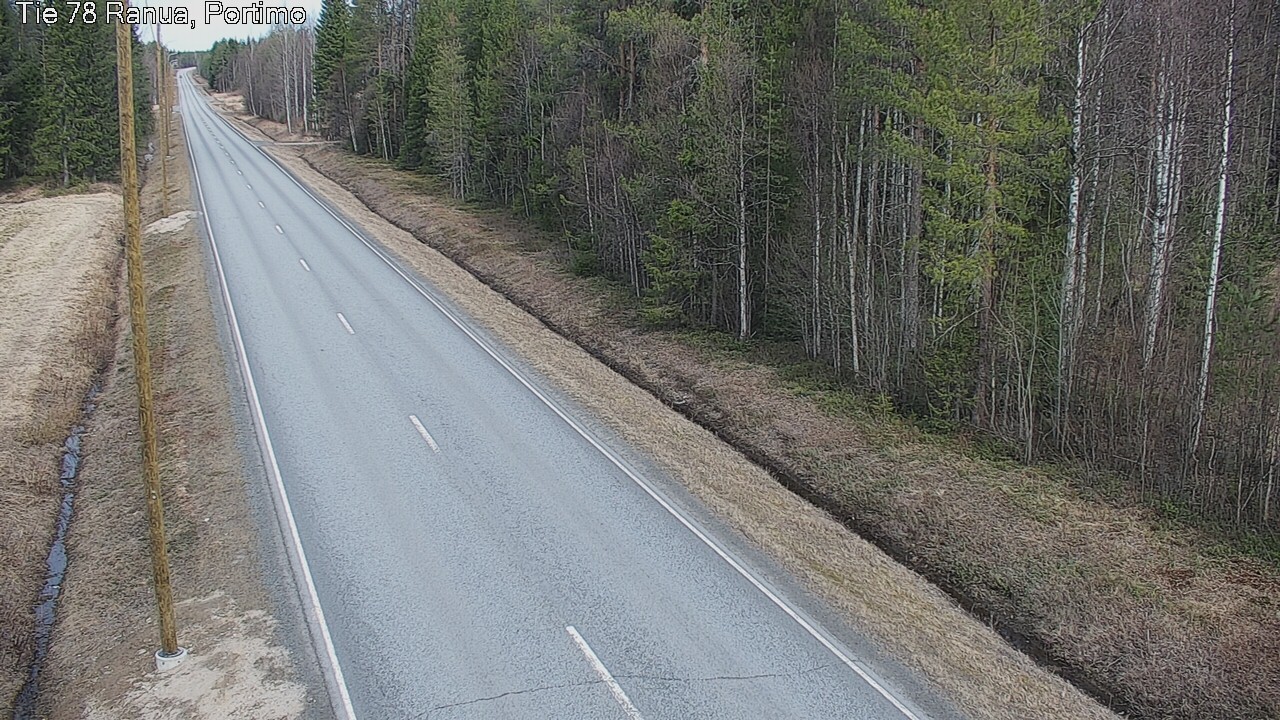 Kelikamerat Kuva Tie 78_Ranua, Portimo, Ranua, Lappi