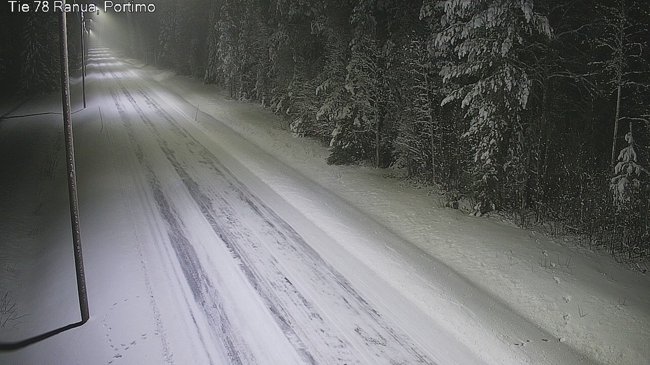Weather Camera Image Väg 78_Ranua, Portimo, Ranua, Lappi