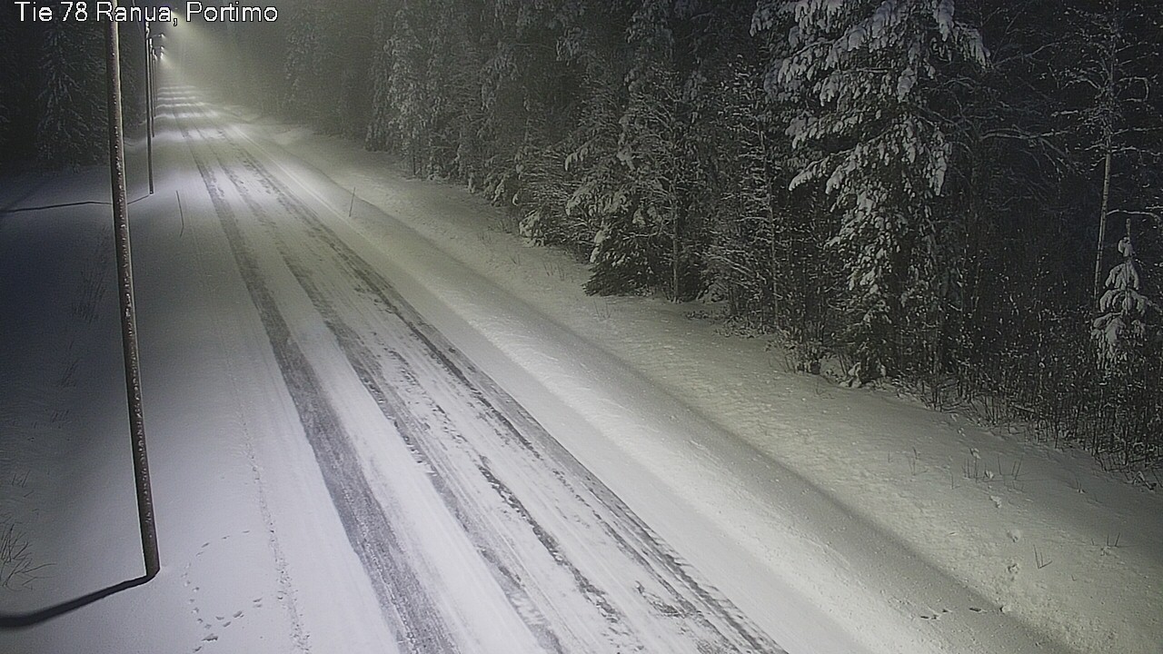 Weather Camera Image Väg 78_Ranua, Portimo, Ranua, Lappi