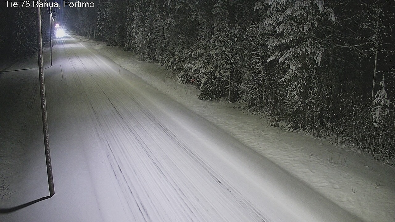Weather Camera Image Väg 78_Ranua, Portimo, Ranua, Lappi