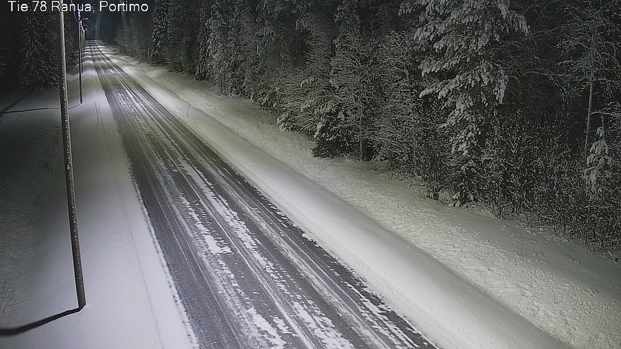 Weather Camera Image Väg 78_Ranua, Portimo, Ranua, Lappi