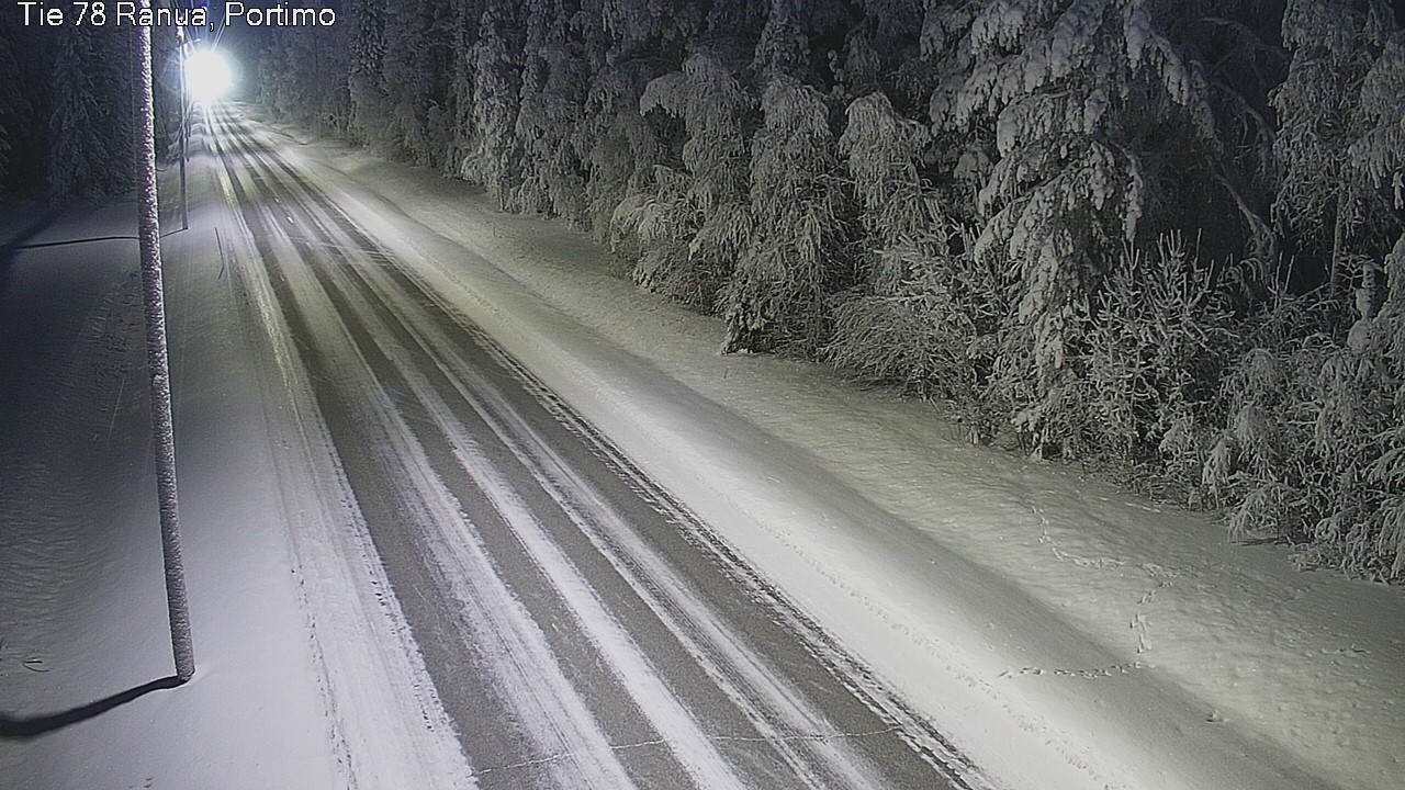 Kelikamerat Kuva Tie 78_Ranua, Portimo, Ranua, Lappi