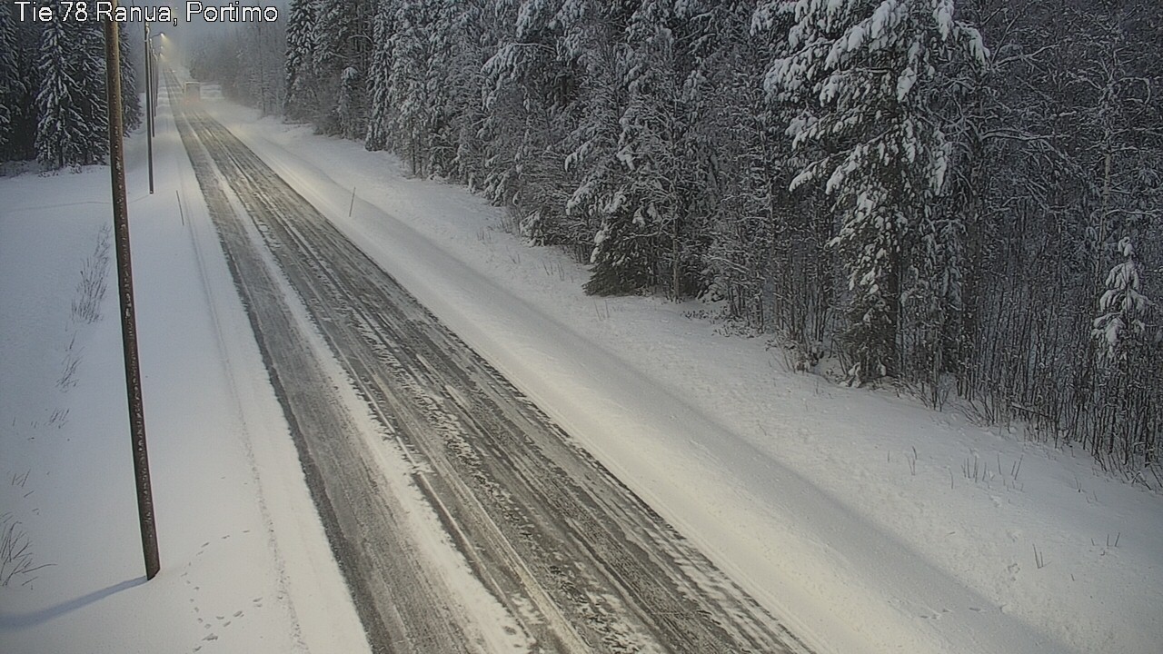 Weather Camera Image Road 78_Ranua, Portimo, Ranua, Lappi