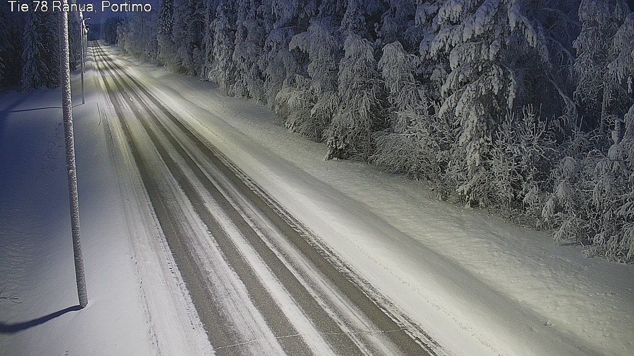 Kelikamerat Kuva Tie 78_Ranua, Portimo, Ranua, Lappi