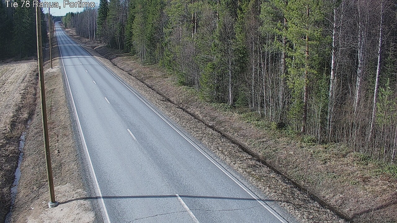 Kelikamerat Kuva Tie 78_Ranua, Portimo, Ranua, Lappi