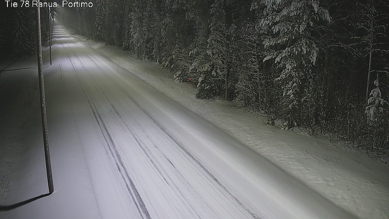 Weather Camera Image Väg 78_Ranua, Portimo, Ranua, Lappi