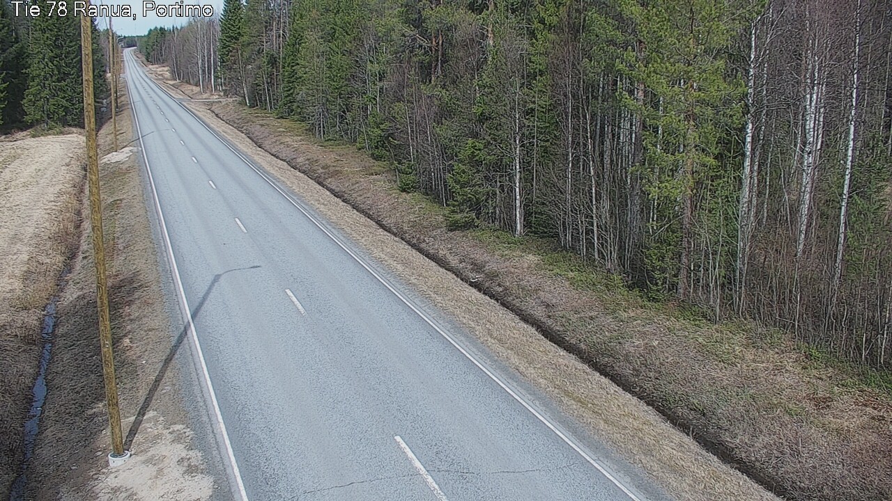 Kelikamerat Kuva Tie 78_Ranua, Portimo, Ranua, Lappi