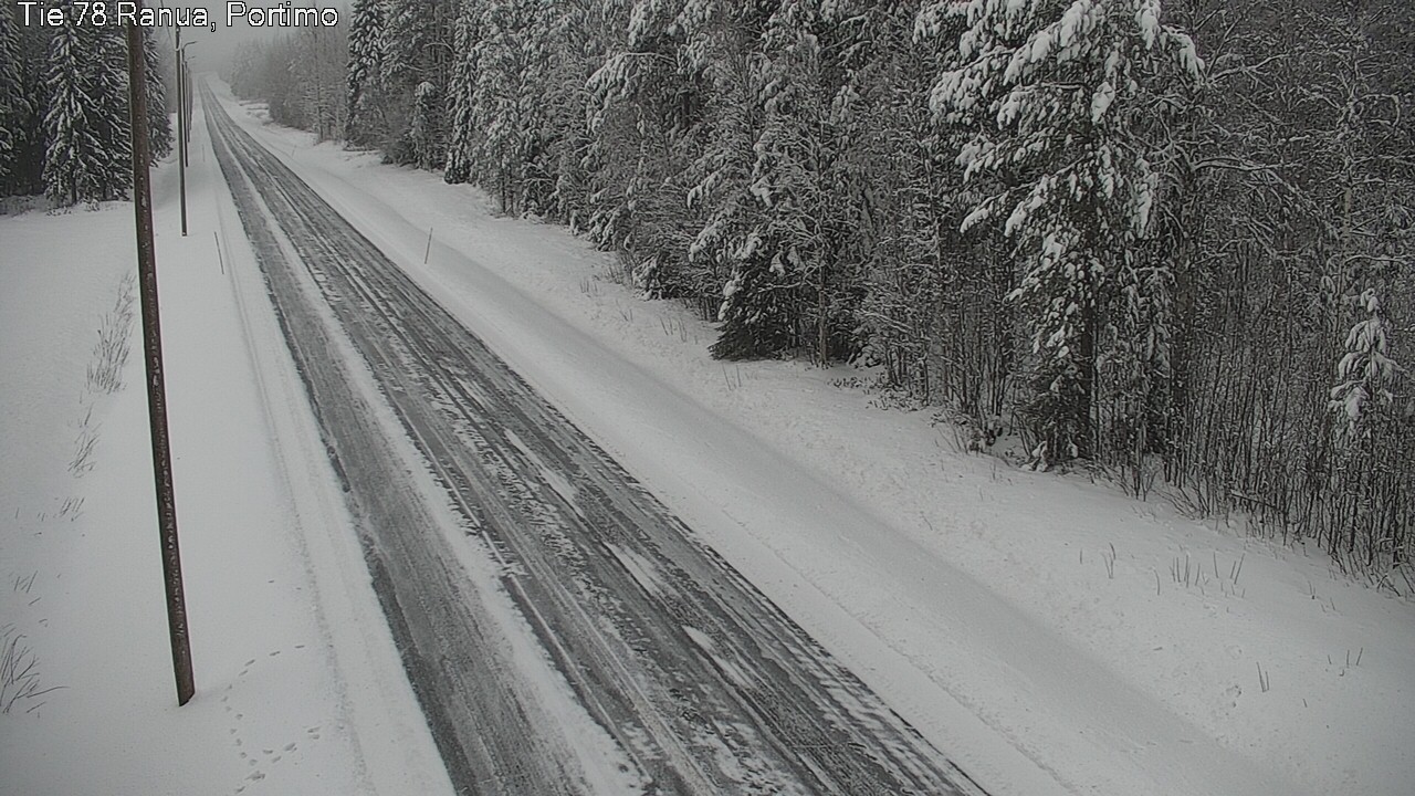 Weather Camera Image Road 78_Ranua, Portimo, Ranua, Lappi