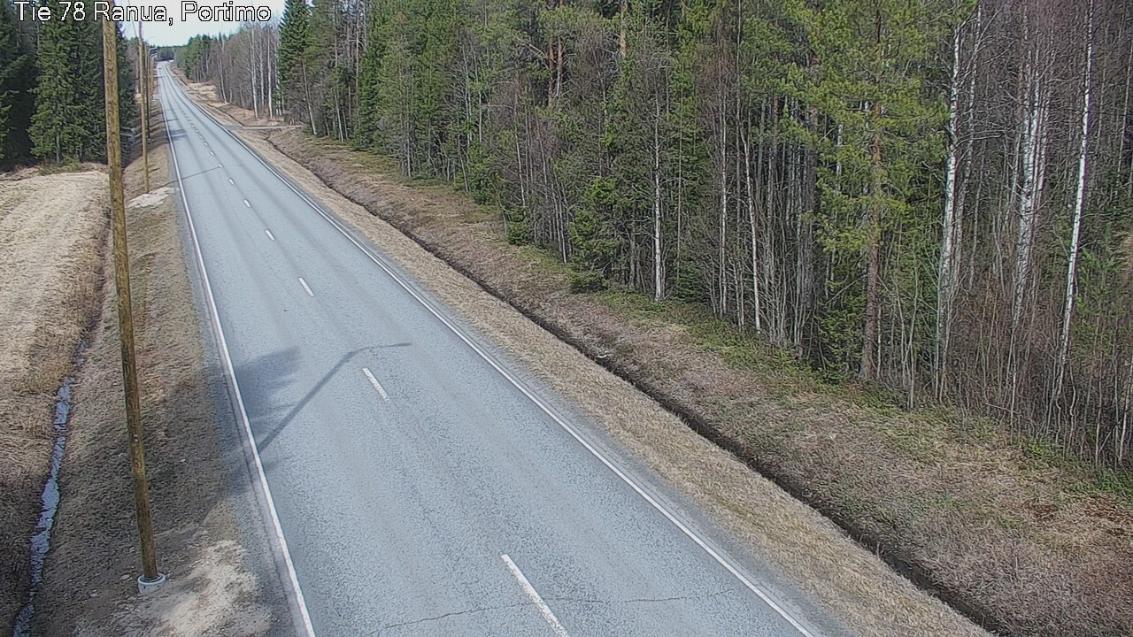 Kelikamerat Kuva Tie 78_Ranua, Portimo, Ranua, Lappi