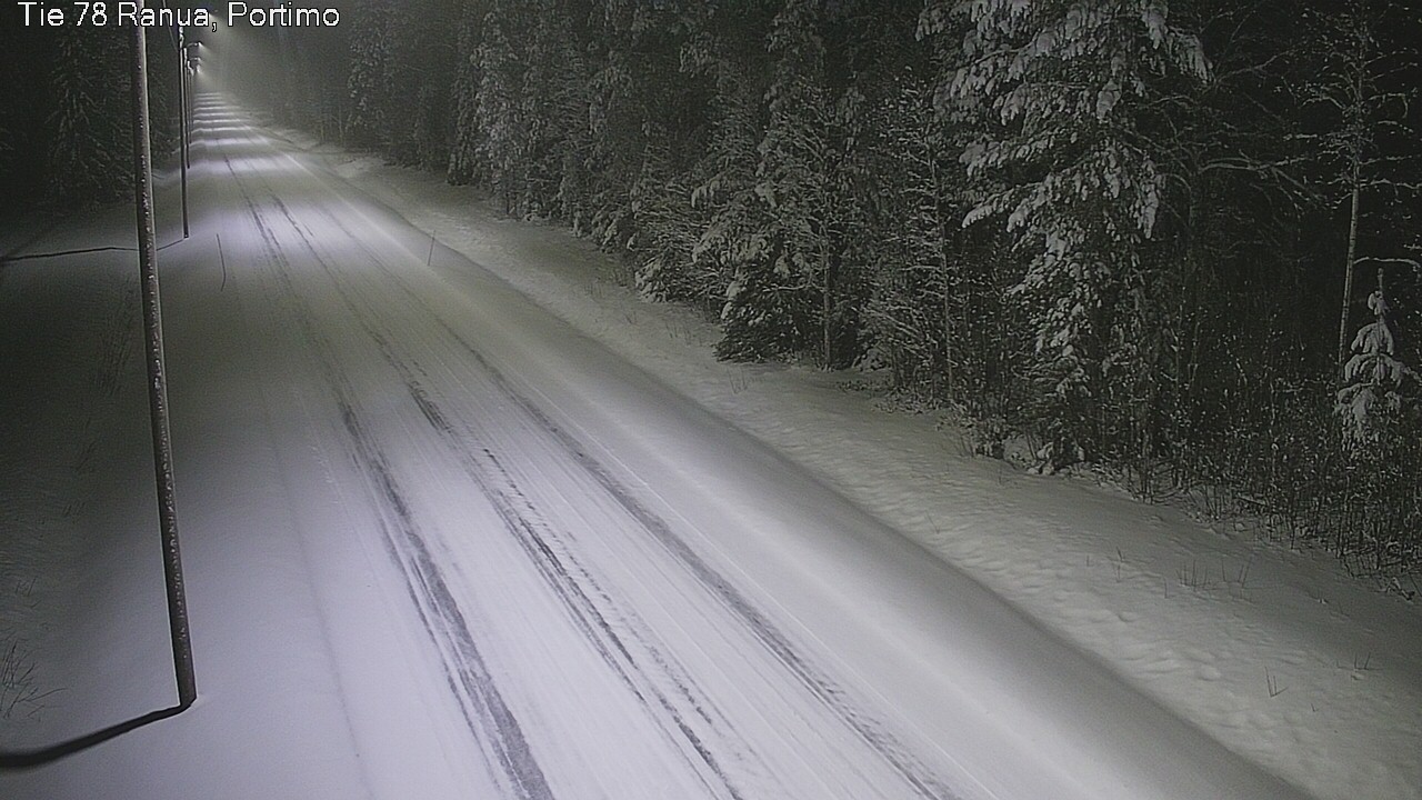 Weather Camera Image Väg 78_Ranua, Portimo, Ranua, Lappi