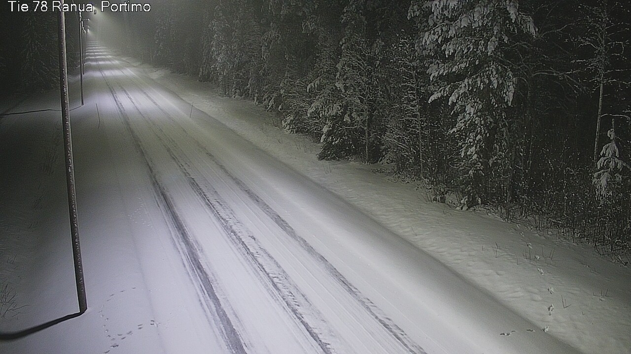 Weather Camera Image Väg 78_Ranua, Portimo, Ranua, Lappi