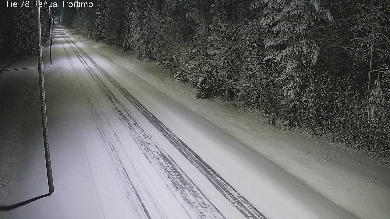 Kelikamerat Kuva Tie 78_Ranua, Portimo, Ranua, Lappi