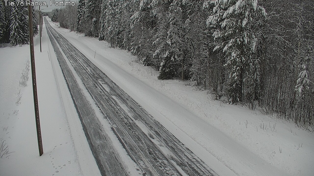 Weather Camera Image Road 78_Ranua, Portimo, Ranua, Lappi