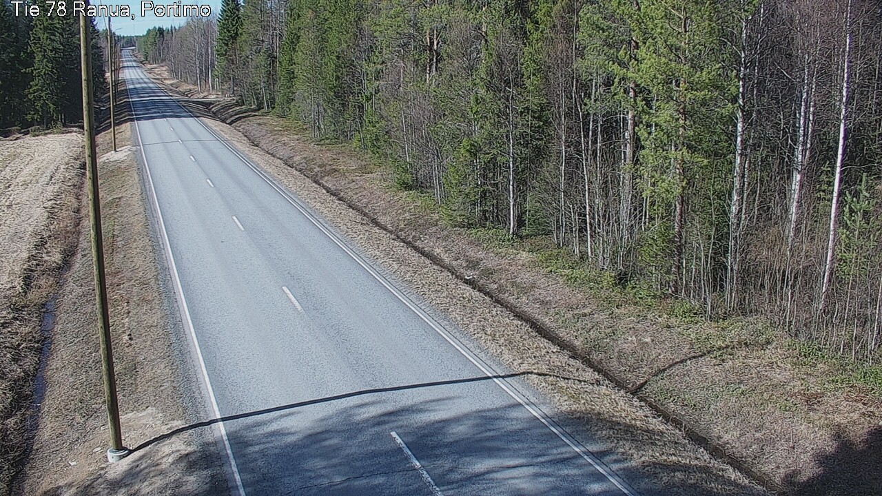Kelikamerat Kuva Tie 78_Ranua, Portimo, Ranua, Lappi