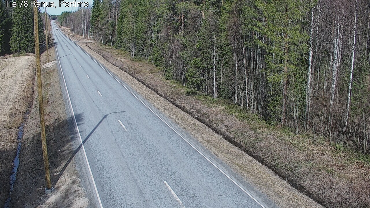 Kelikamerat Kuva Tie 78_Ranua, Portimo, Ranua, Lappi