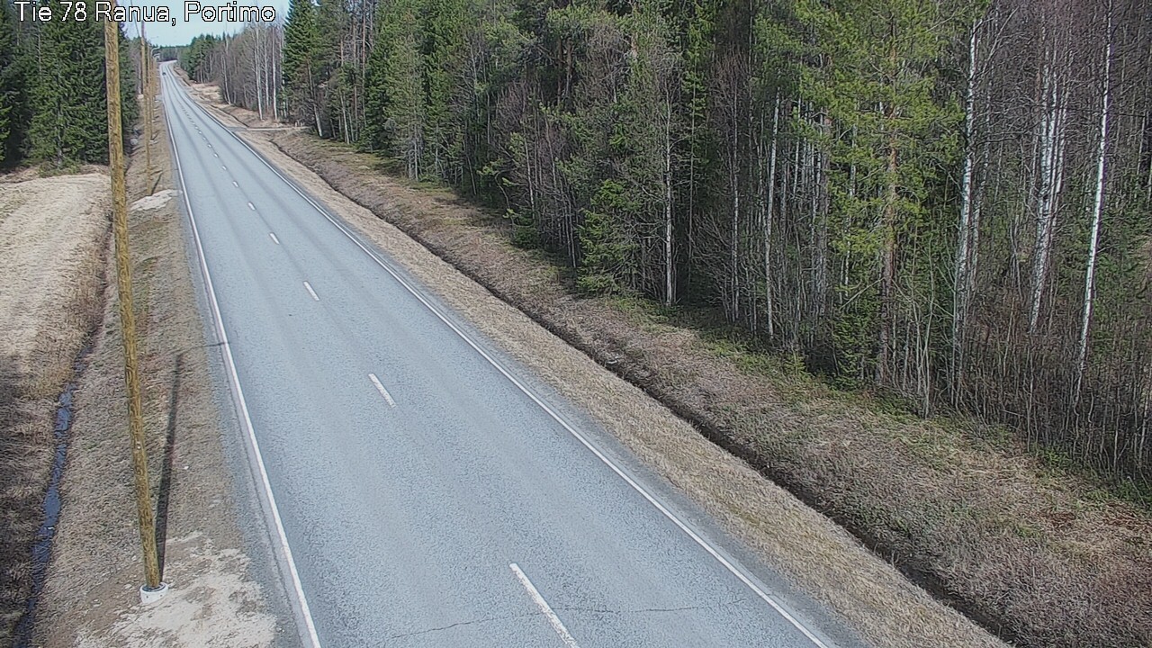 Kelikamerat Kuva Tie 78_Ranua, Portimo, Ranua, Lappi
