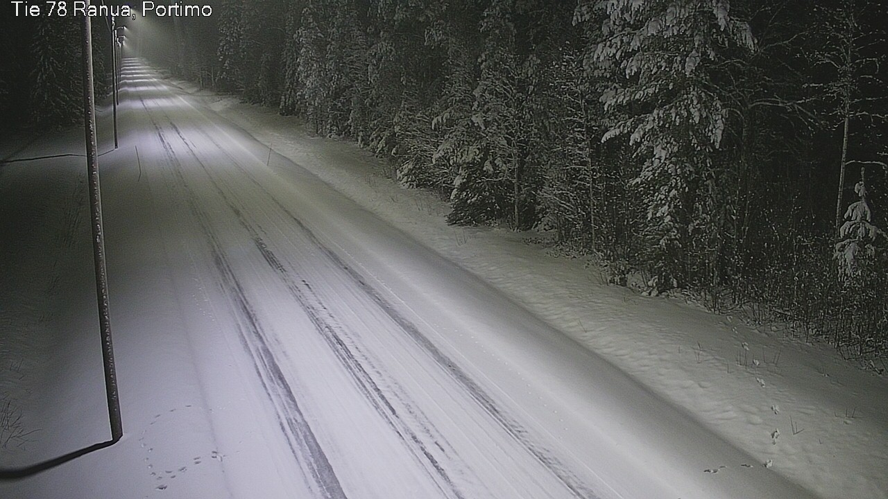 Weather Camera Image Väg 78_Ranua, Portimo, Ranua, Lappi