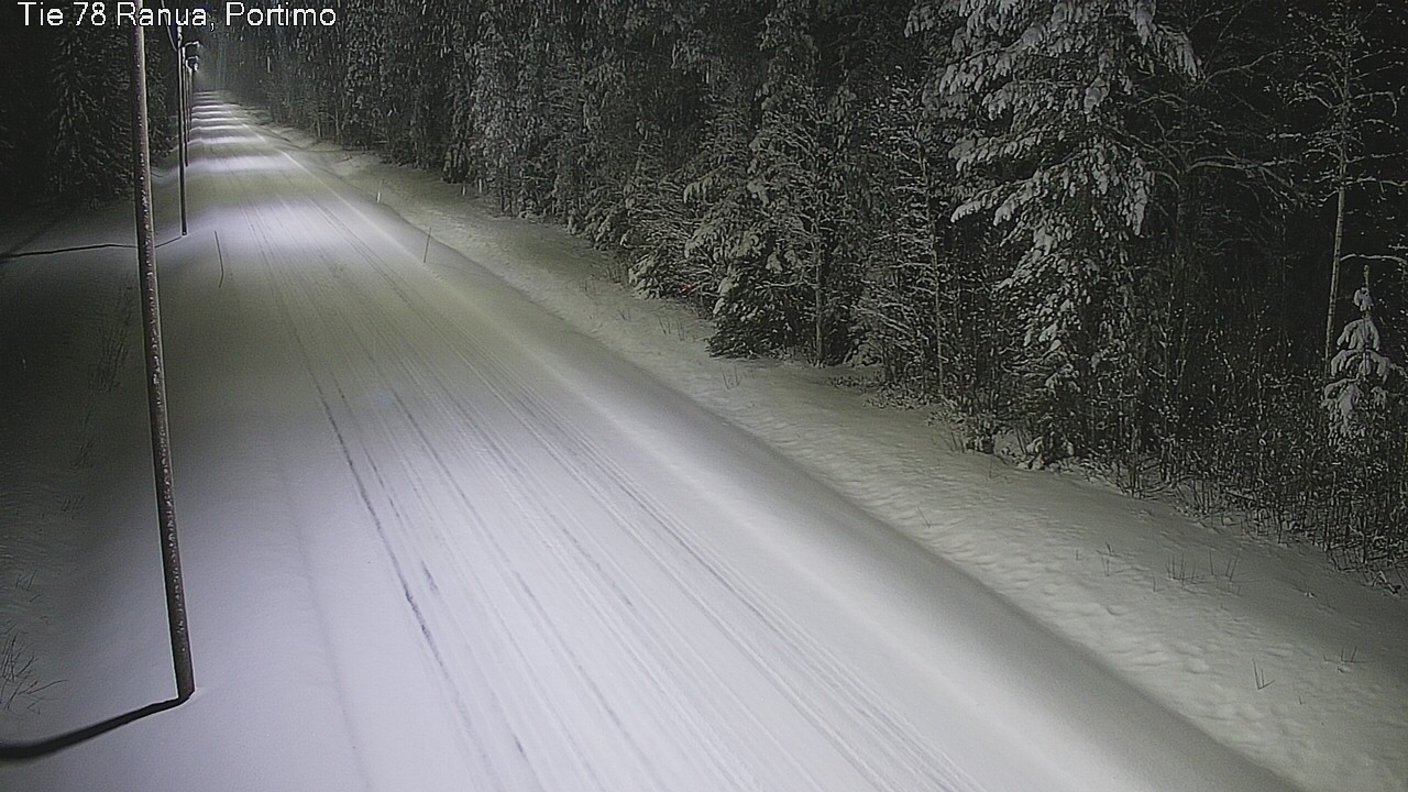 Weather Camera Image Väg 78_Ranua, Portimo, Ranua, Lappi