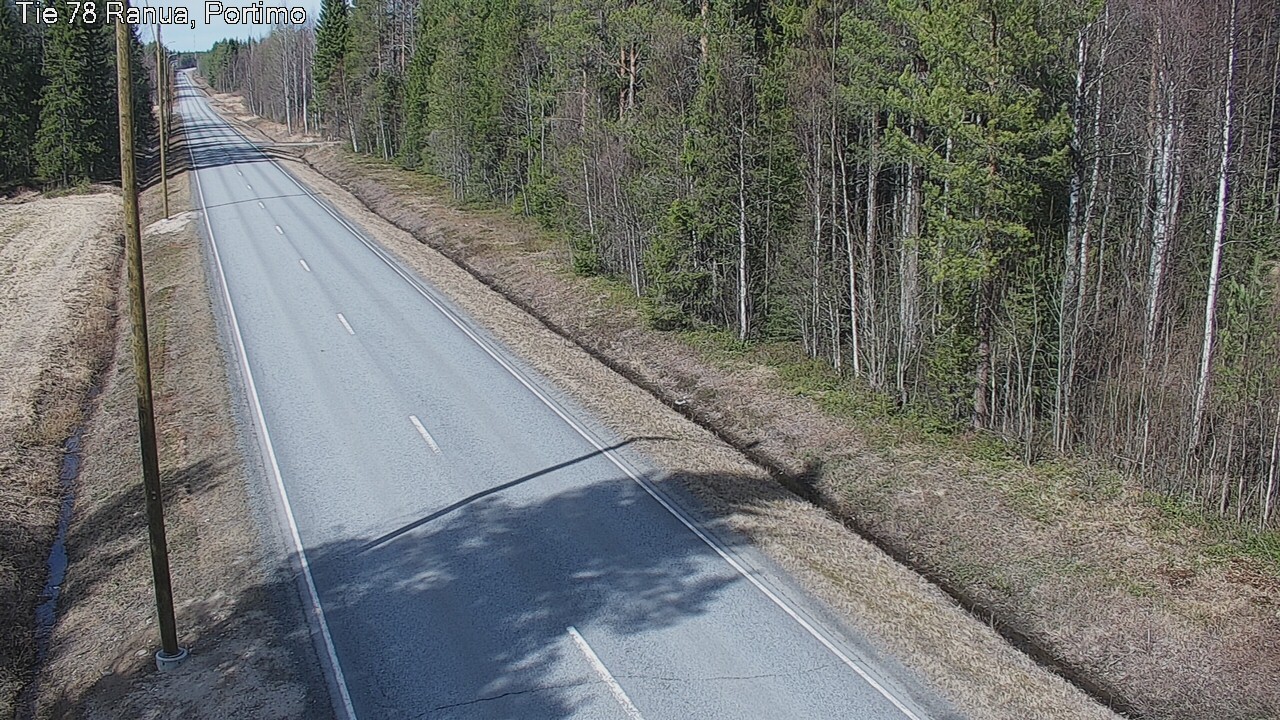 Kelikamerat Kuva Tie 78_Ranua, Portimo, Ranua, Lappi