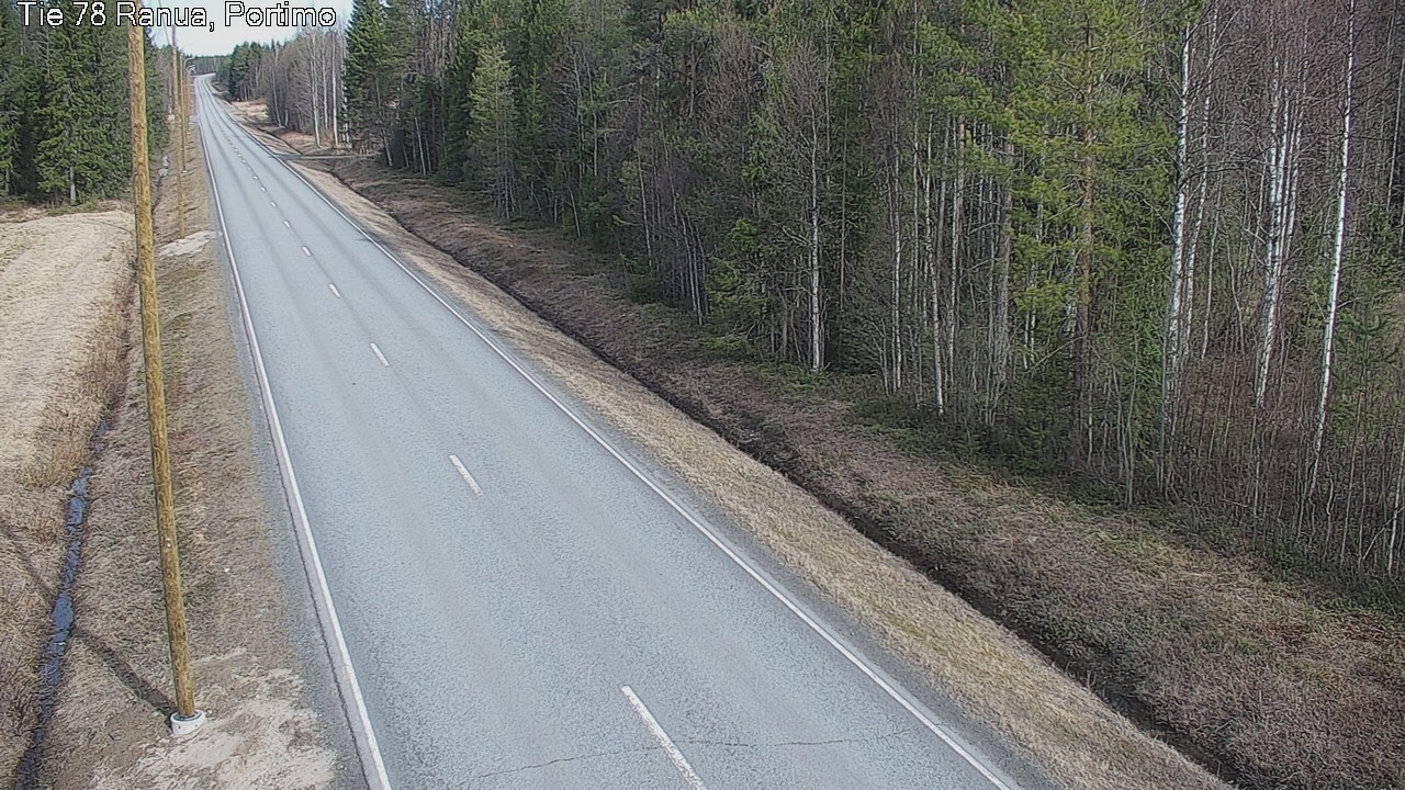 Kelikamerat Kuva Tie 78_Ranua, Portimo, Ranua, Lappi