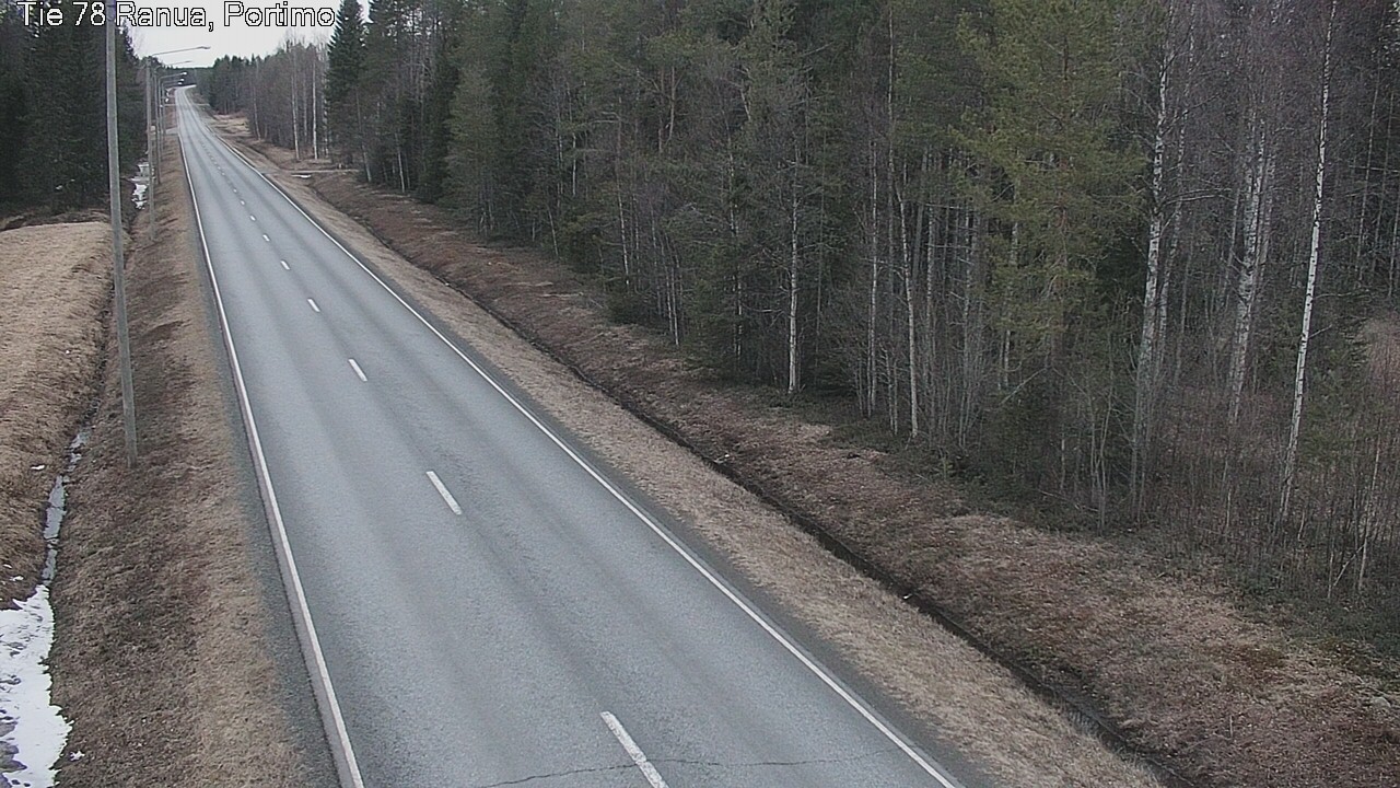 Weather Camera Image Road 78_Ranua, Portimo, Ranua, Lappi