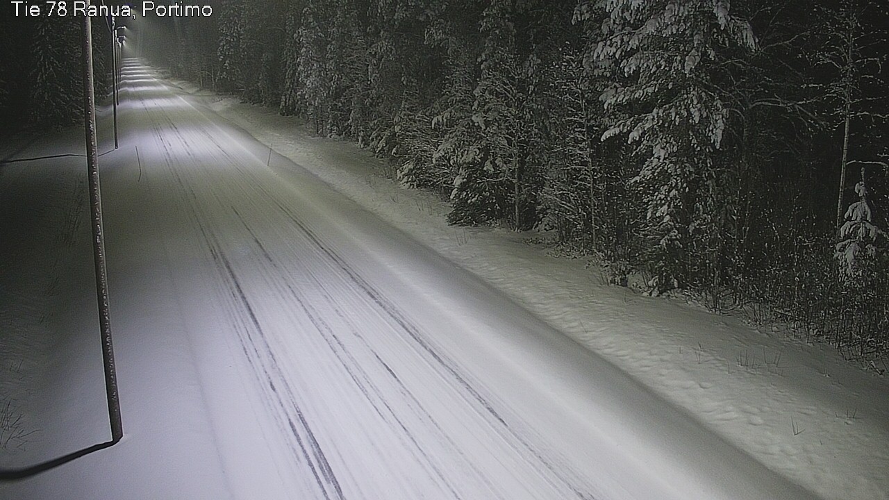 Weather Camera Image Väg 78_Ranua, Portimo, Ranua, Lappi