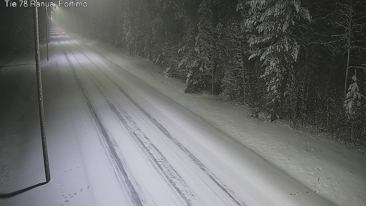 Weather Camera Image Väg 78_Ranua, Portimo, Ranua, Lappi