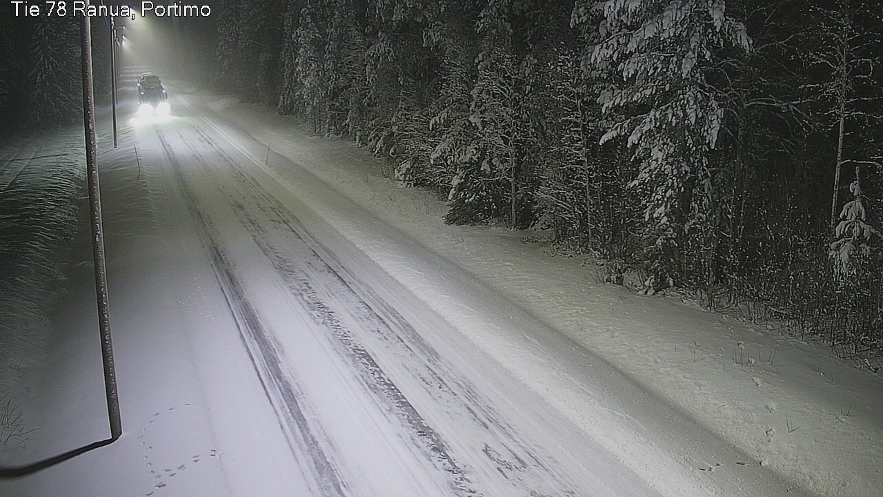 Weather Camera Image Väg 78_Ranua, Portimo, Ranua, Lappi