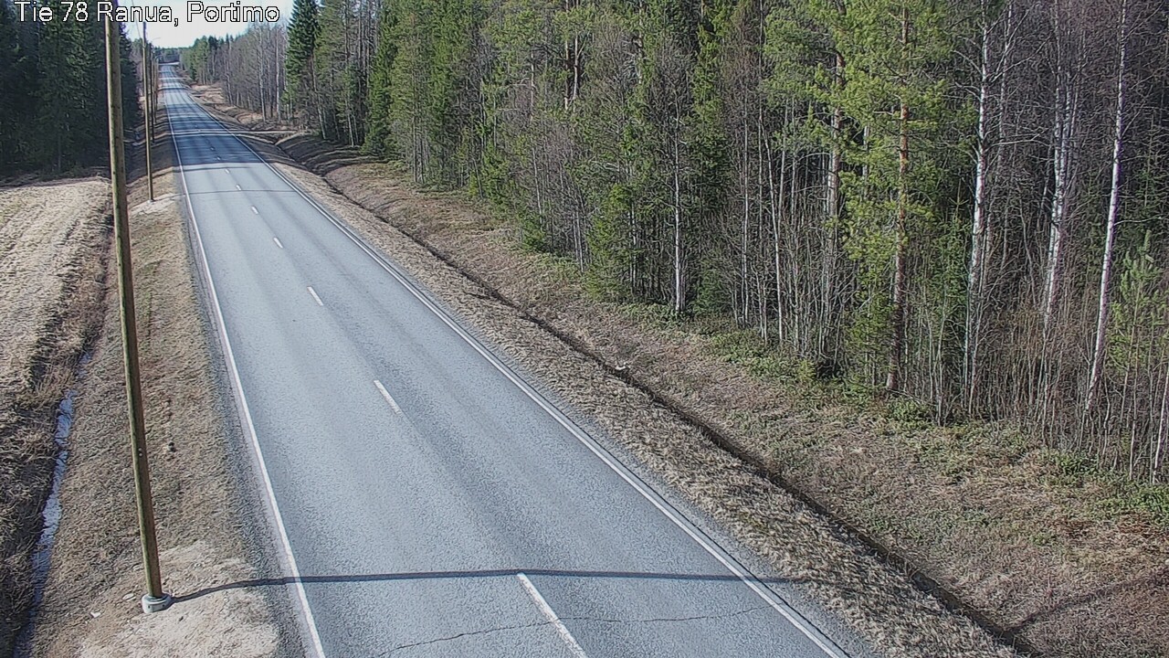 Kelikamerat Kuva Tie 78_Ranua, Portimo, Ranua, Lappi