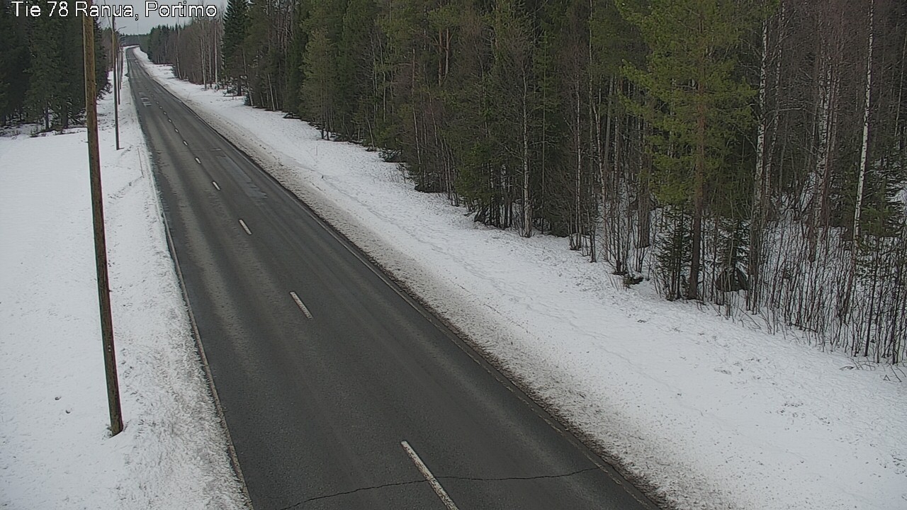 Weather Camera Image Road 78_Ranua, Portimo, Ranua, Lappi