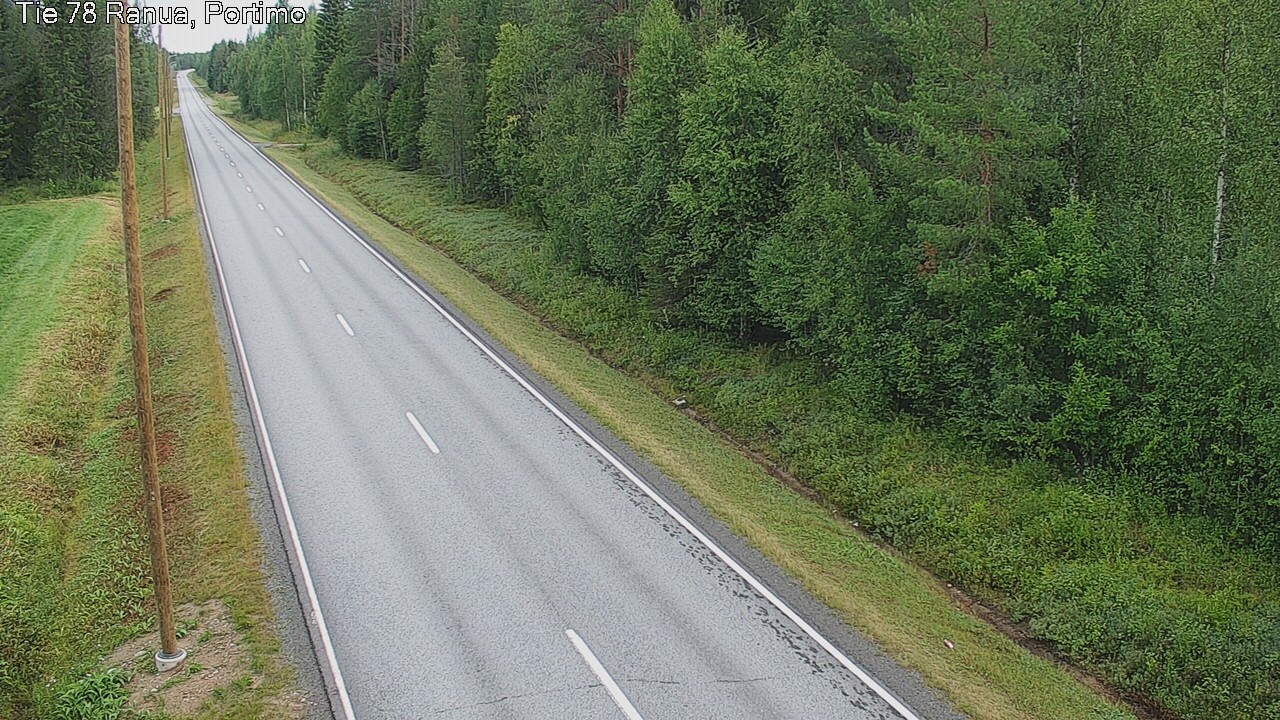 Weather Camera Image Road 78_Ranua, Portimo, Ranua, Lappi