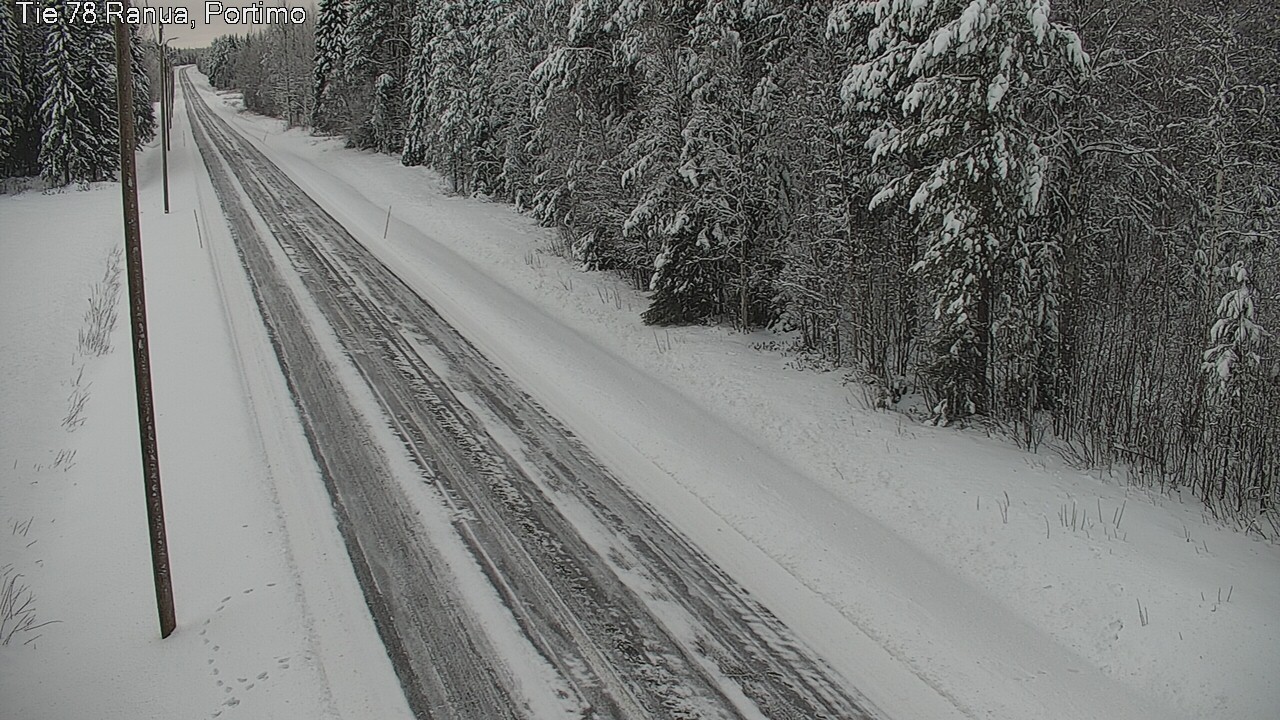 Weather Camera Image Väg 78_Ranua, Portimo, Ranua, Lappi