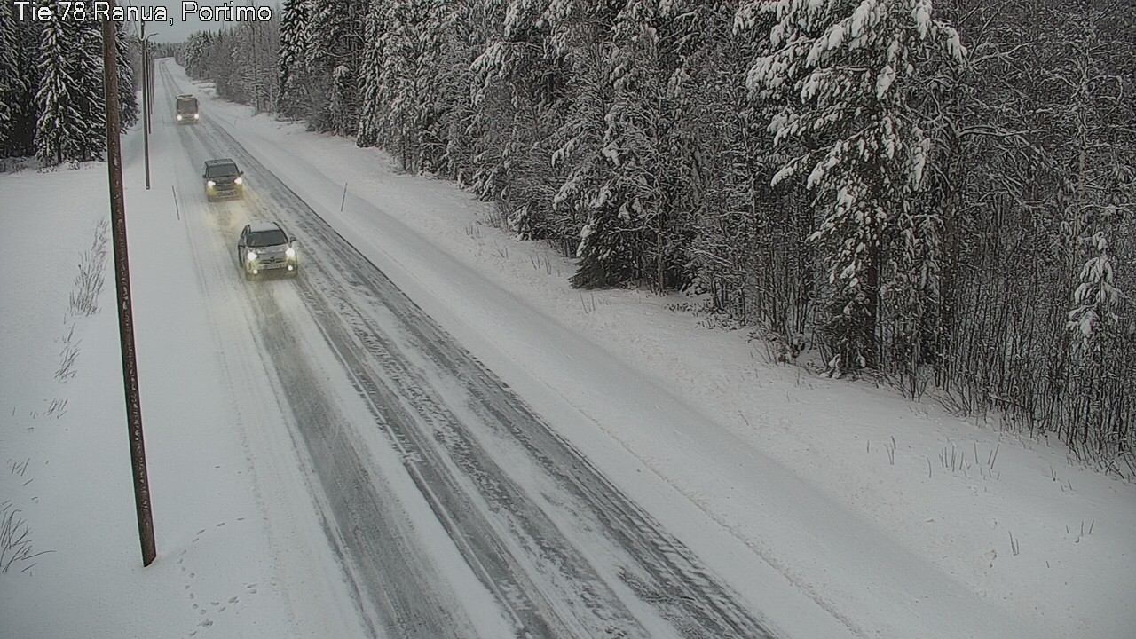 Weather Camera Image Väg 78_Ranua, Portimo, Ranua, Lappi