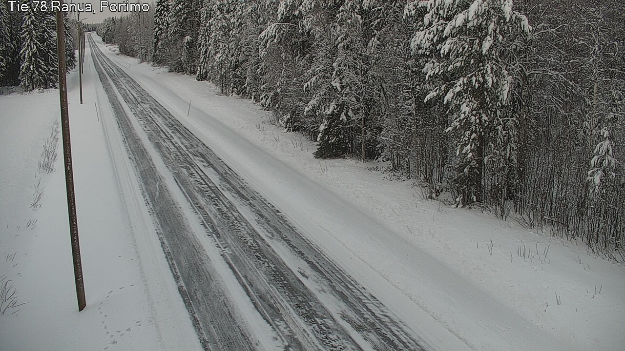 Weather Camera Image Väg 78_Ranua, Portimo, Ranua, Lappi