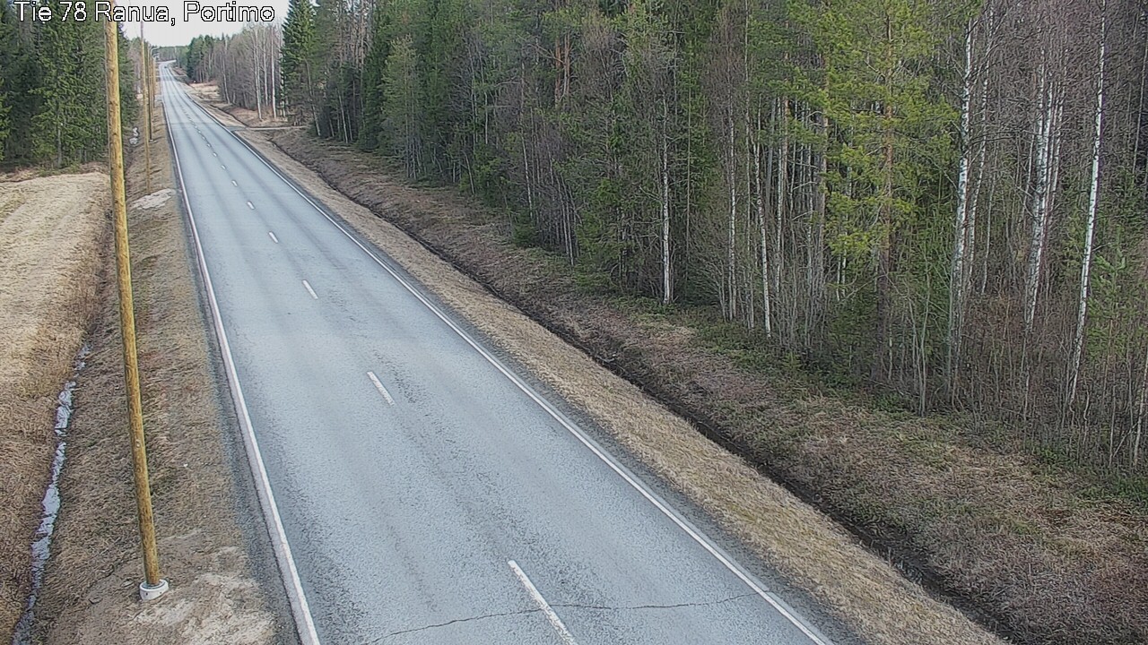 Kelikamerat Kuva Tie 78_Ranua, Portimo, Ranua, Lappi