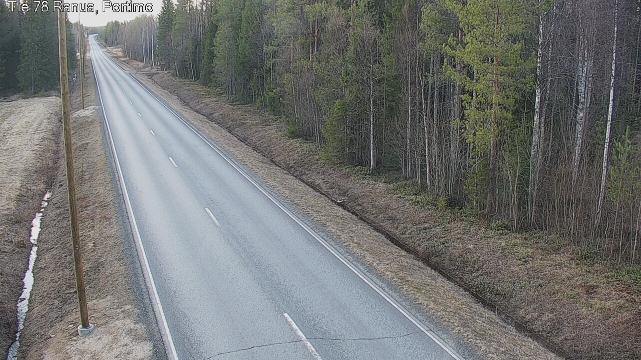 Kelikamerat Kuva Tie 78_Ranua, Portimo, Ranua, Lappi